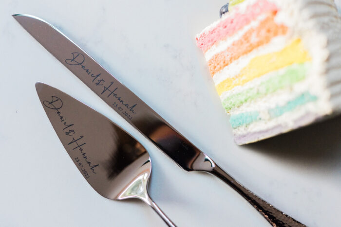 Cake Knife and server set